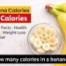 How Many Calories in a Banana