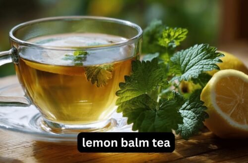 lemon balm tea